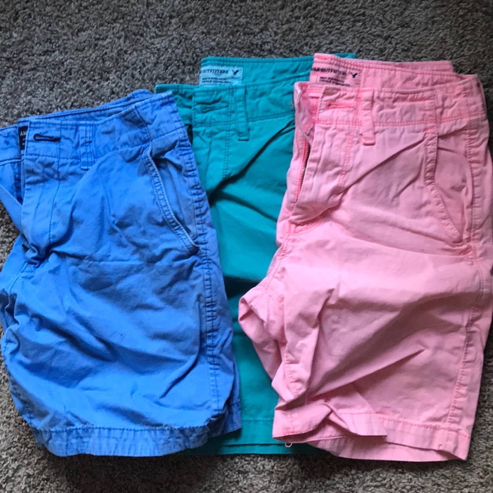 Lot of 3 American Eagle shorts